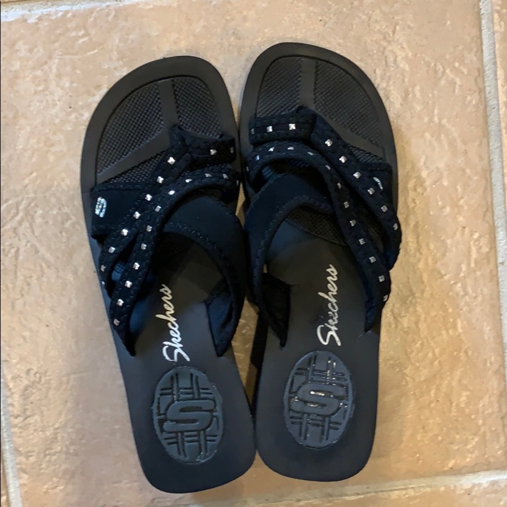 Skechers studded sandals